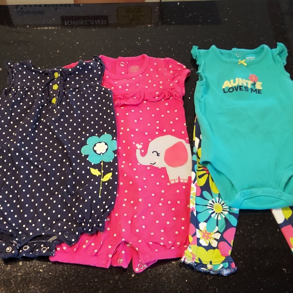 Lot of adorable Carters outfits